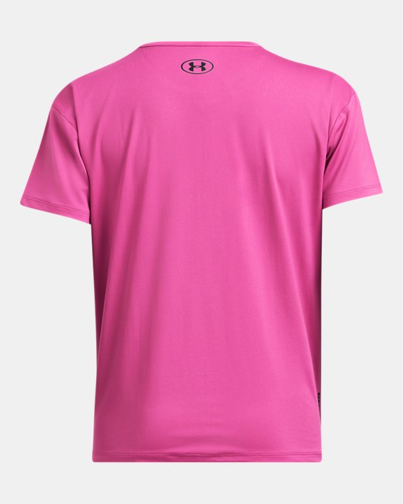 Camiseta de manga corta UA RUSH™ Energy 2.0 para mujer, Pink, pdpMainDesktop image number 3